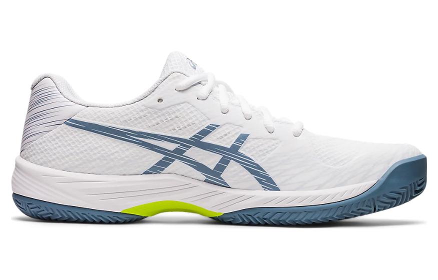 Order ASICS Gel Game 9 Clay OC ''Bianco Acciaio Blu'' 1041A358-101