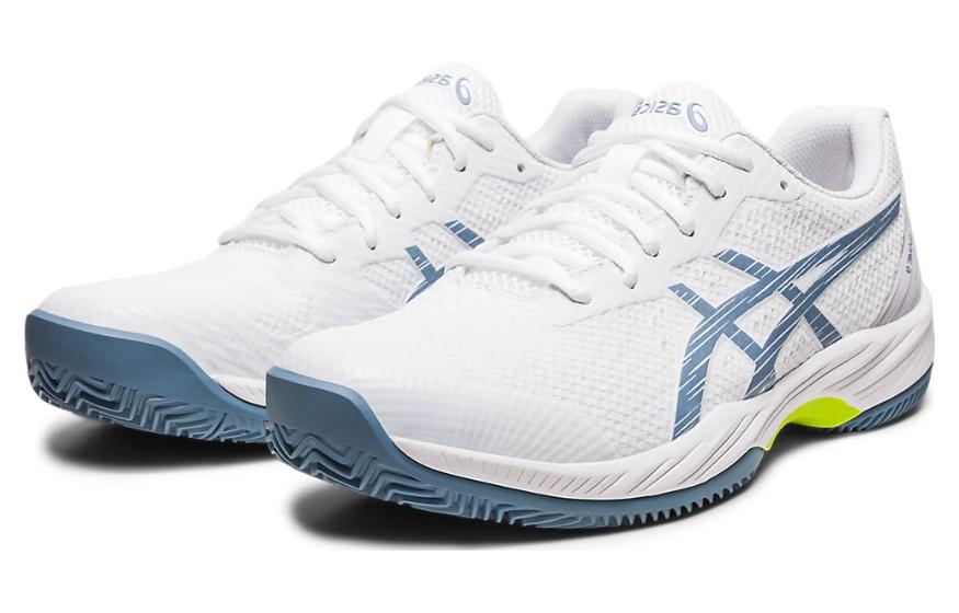 Lookbook ASICS Gel Game 9 Clay OC ''Bianco Acciaio Blu'' 1041A358-101