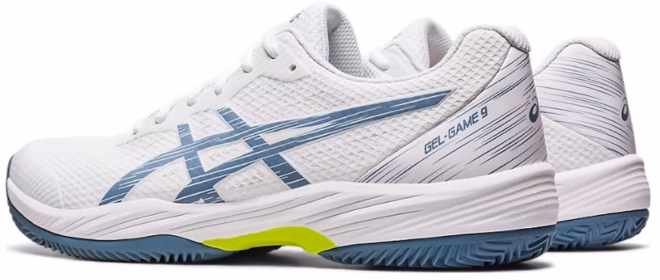 ASICS Gel Game 9 Clay OC '白色钢蓝' 1041A358-101 Shop ASICS Gel Game 9 Clay OC '白色钢蓝' 1041A358-101