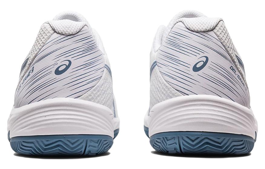 Details for ASICS Gel Game 9 Clay OC ''Bianco Acciaio Blu'' 1041A358-101
