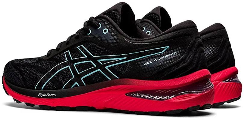 ASICS Gel-Glorify 5 'Negro Rojo' 1011B385-001 Shop ASICS Gel-Glorify 5 'Negro Rojo' 1011B385-001
