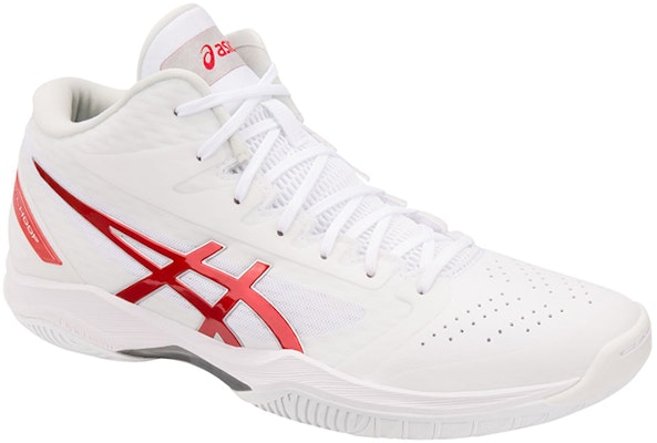 Asics Gel-hoop V11 實戰籃球鞋 男女款式 白紅色 Lookbook Asics Gel-hoop V11 實戰籃球鞋 男女款式 白紅色