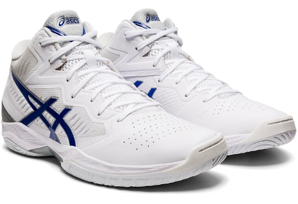 ASICS Gel-Hoop V12 Putih/Biru 1063A022-100 Lookbook ASICS Gel-Hoop V12 Putih/Biru 1063A022-100