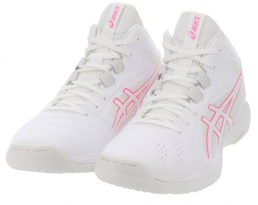 Asics Gel-Hoop V13 中筒 實戰籃球鞋 男女款式 白粉色 Order Asics Gel-Hoop V13 中筒 實戰籃球鞋 男女款式 白粉色
