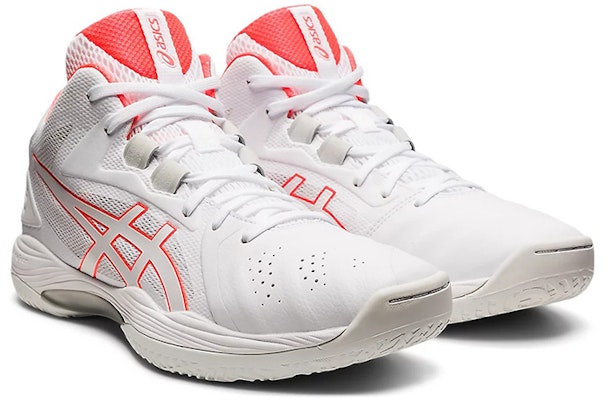 Asics Gel-Hoop V13 減震透氣耐磨防滑 中筒 實戰籃球鞋 男款 白紅 Lookbook Asics Gel-Hoop V13 減震透氣耐磨防滑 中筒 實戰籃球鞋 男款 白紅