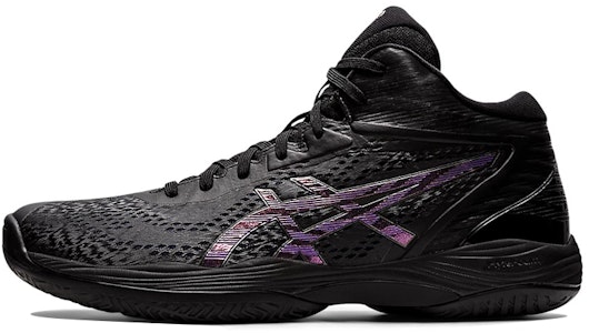 Asics Gel-Hoop V14 防滑耐磨透氣 中筒 戰鬥籃球鞋 男女合款 黑紫 Buy Asics Gel-Hoop V14 防滑耐磨透氣 中筒 戰鬥籃球鞋 男女合款 黑紫