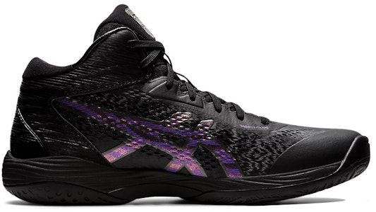 Asics Gel-Hoop V14 防滑耐磨透氣 中筒 戰鬥籃球鞋 男女合款 黑紫 Order Asics Gel-Hoop V14 防滑耐磨透氣 中筒 戰鬥籃球鞋 男女合款 黑紫