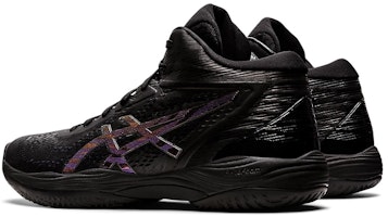 Asics Gel-Hoop V14 防滑耐磨透氣 中筒 戰鬥籃球鞋 男女合款 黑紫 Shop Asics Gel-Hoop V14 防滑耐磨透氣 中筒 戰鬥籃球鞋 男女合款 黑紫