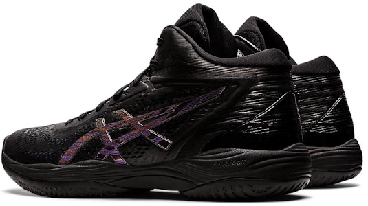 Asics Gel-Hoop V14 防滑耐磨透氣 中筒 戰鬥籃球鞋 男女合款 黑紫 Shop Asics Gel-Hoop V14 防滑耐磨透氣 中筒 戰鬥籃球鞋 男女合款 黑紫