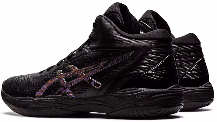Asics Gel-Hoop V14 防滑耐磨透氣 中筒 戰鬥籃球鞋 男女合款 黑紫 Shop Asics Gel-Hoop V14 防滑耐磨透氣 中筒 戰鬥籃球鞋 男女合款 黑紫