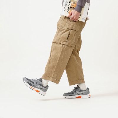 亞瑟士Gel-Jog Mc輕便透氣低幫運動跑步鞋 灰橘 Cheap 亞瑟士Gel-Jog Mc輕便透氣低幫運動跑步鞋 灰橘