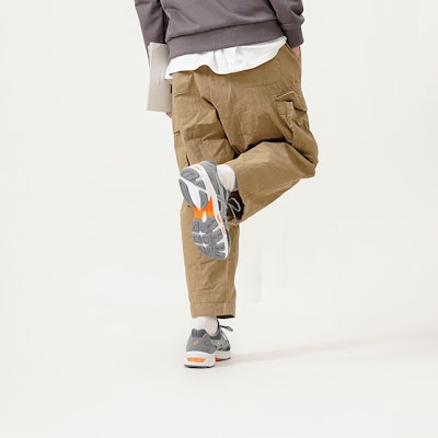 亞瑟士Gel-Jog Mc輕便透氣低幫運動跑步鞋 灰橘 2