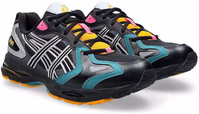 亞瑟士 Gel K1011「黑色/青綠/黃色」運動鞋 1203A603-001 Lookbook 亞瑟士 Gel K1011「黑色/青綠/黃色」運動鞋 1203A603-001