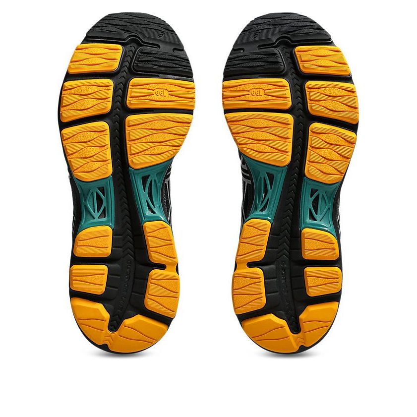 Sizing 亞瑟士 Gel K1011「黑色/青綠/黃色」運動鞋 1203A603-001