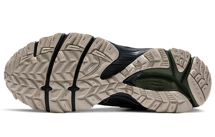 Shop 亞瑟士 Gel-Kahana 8 緩衝戶外越野 透氣 低幫 跑步鞋 男款 深綠色