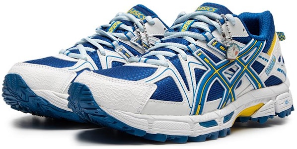 Asics Gel-Kahana 8 透氣耐磨 低筒 休閒生活鞋 男女款 藍白色 Lookbook Asics Gel-Kahana 8 透氣耐磨 低筒 休閒生活鞋 男女款 藍白色