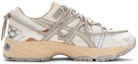 Order ASICS Gel Kahana TR V2 'Cream Pure Silver' Krim Perak Tulin 1203A259-250