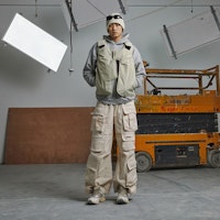 ASICS Gel Kahana TR V2 'Cream Pure Silver' Krim Perak Tulin 1203A259-250 Details for ASICS Gel Kahana TR V2 'Cream Pure Silver' Krim Perak Tulin 1203A259-250