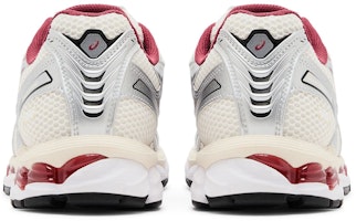 ASICS Gel Kayano 12.1 ''Silver Red'' Sepatu Lari Pria. 1203A759-102 Details for ASICS Gel Kayano 12.1 ''Silver Red'' Sepatu Lari Pria. 1203A759-102