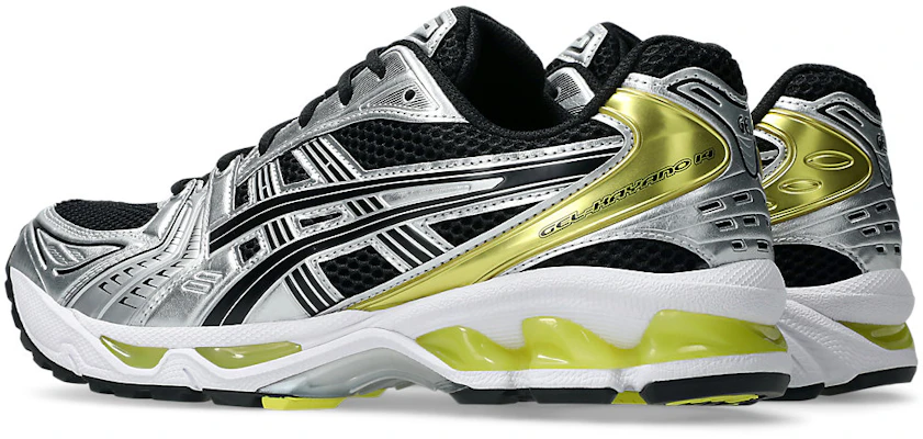 ASICS Gel Kayano 14 'Black Lemon Spark' 1203A537-001 Shop ASICS Gel Kayano 14 'Black Lemon Spark' 1203A537-001