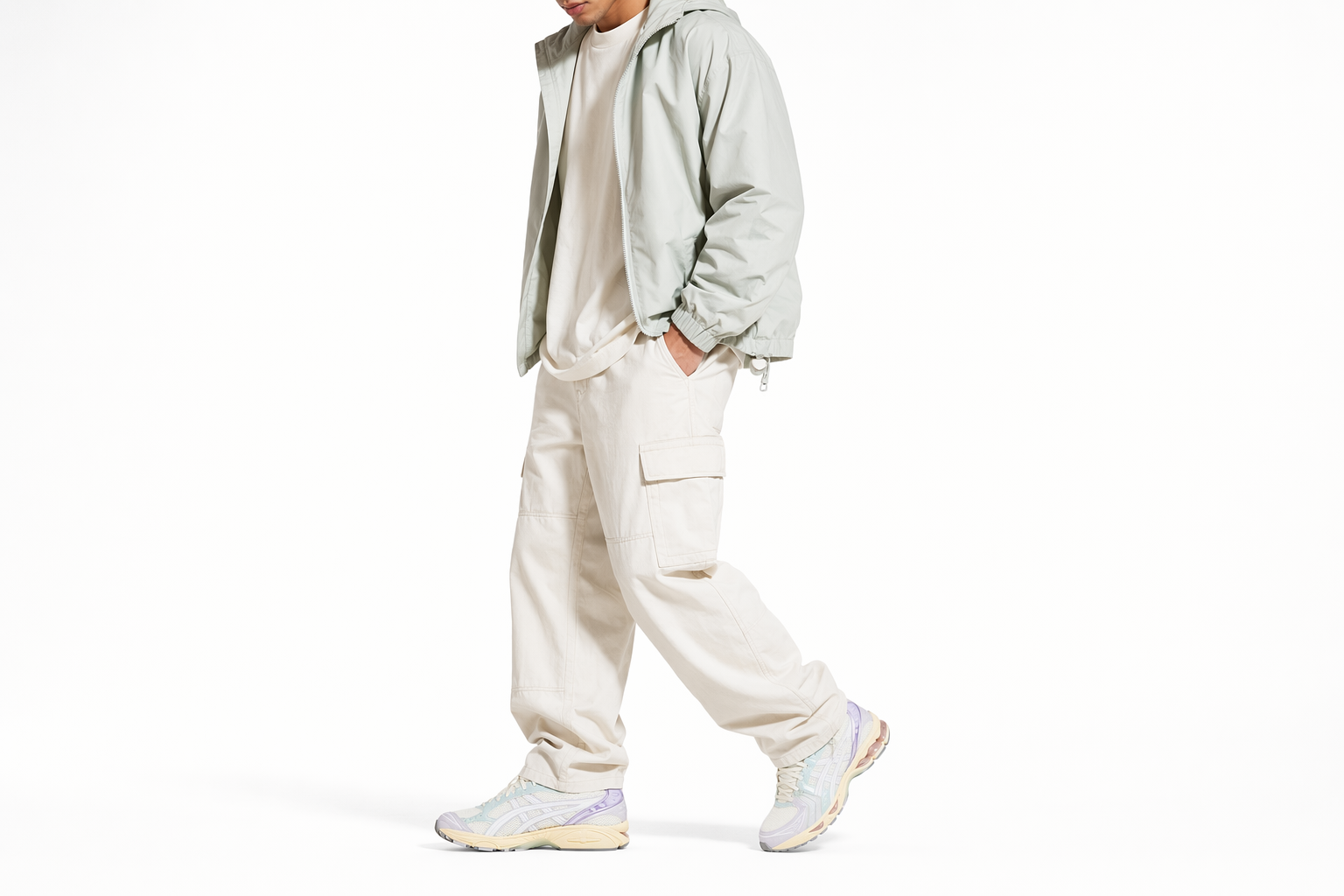 Order 亞瑟士 Gel Kayano 14 '米白黃昏紫' 1203A537-105