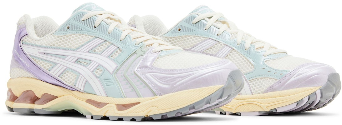 亞瑟士 Gel Kayano 14 '米白黃昏紫' 1203A537-105 1