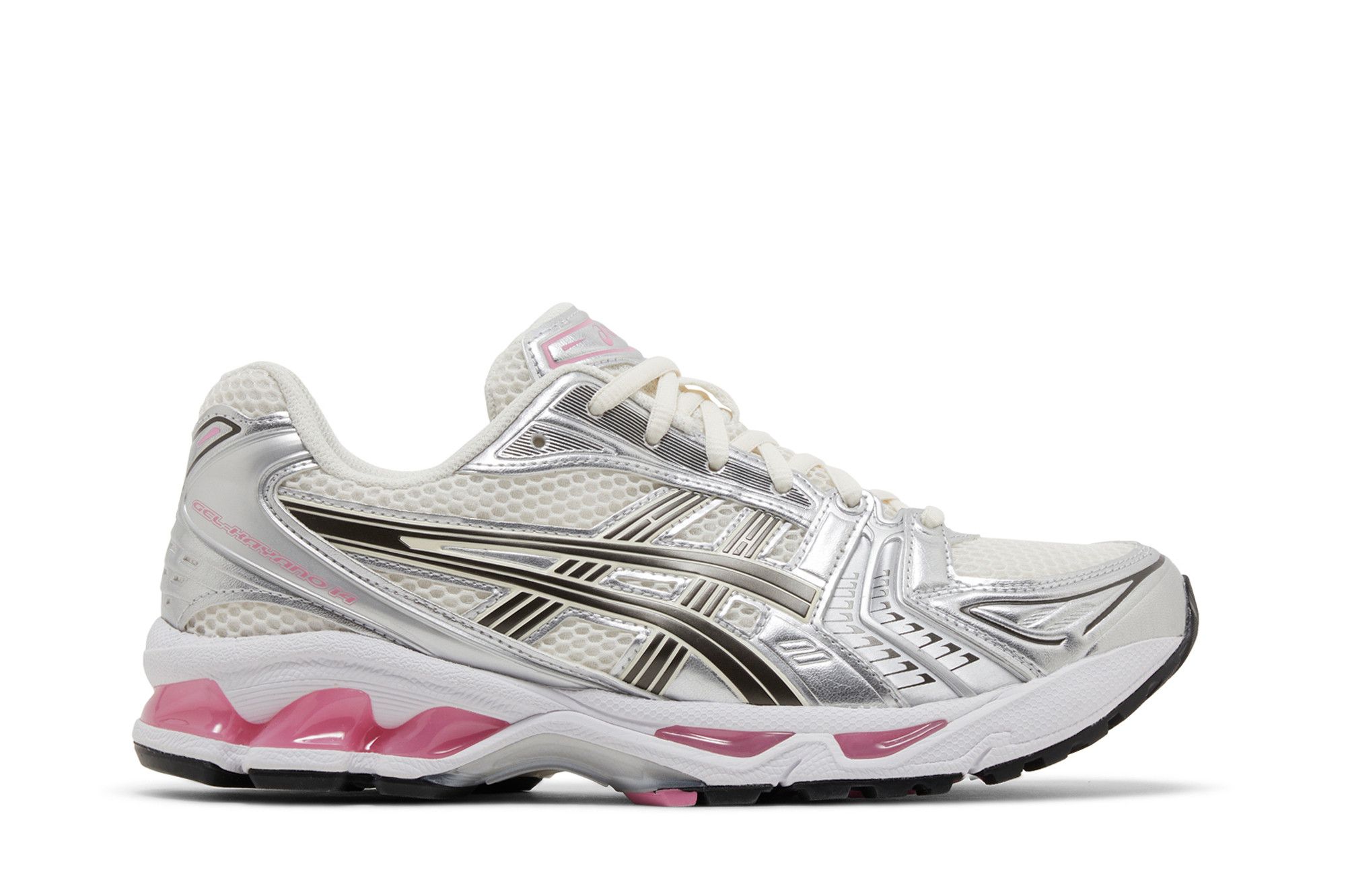 Buy Asics Gel-Kayano 14 "Cream/Sweet Pink"防滑耐磨透氣 高筒 休閒跑步鞋 男女同款 銀白