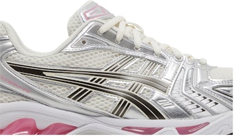 Asics Gel-Kayano 14 "Cream/Sweet Pink"防滑耐磨透氣 高筒 休閒跑步鞋 男女同款 銀白 Shop Asics Gel-Kayano 14 "Cream/Sweet Pink"防滑耐磨透氣 高筒 休閒跑步鞋 男女同款 銀白