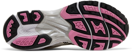 Asics Gel-Kayano 14 "Cream/Sweet Pink"防滑耐磨透氣 高筒 休閒跑步鞋 男女同款 銀白 Details for Asics Gel-Kayano 14 "Cream/Sweet Pink"防滑耐磨透氣 高筒 休閒跑步鞋 男女同款 銀白
