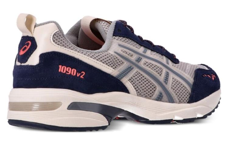 Shop Asics Gel-Kayano 14 舒適百搭 減震防滑耐磨 低筒 跑步鞋 男款 灰藍色