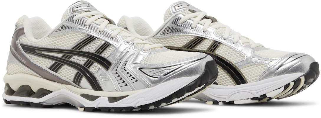 ASICS Gel Kayano 14 'Silver Cream' Perak Krim 1201A019-108 2