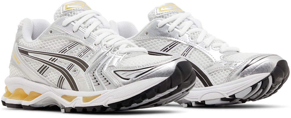 ASICS Gel Kayano 14 'White Tai-Chi Yellow' 1203A537-101 Cheap ASICS Gel Kayano 14 'White Tai-Chi Yellow' 1203A537-101
