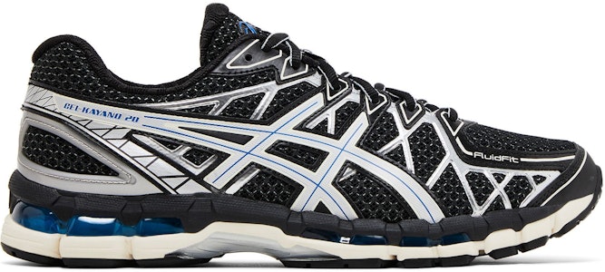 亞瑟士Gel-Kayano 20黑色純銀跑鞋 1203A388-001 Buy 亞瑟士Gel-Kayano 20黑色純銀跑鞋 1203A388-001