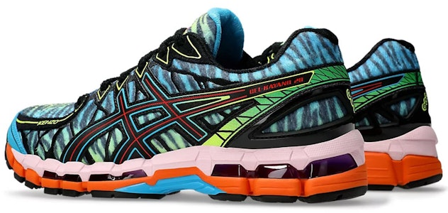 아식스 젤-카야노 20 겐조 디지털 아쿠아 1201B032-400 Lookbook 아식스 젤-카야노 20 겐조 디지털 아쿠아 1201B032-400