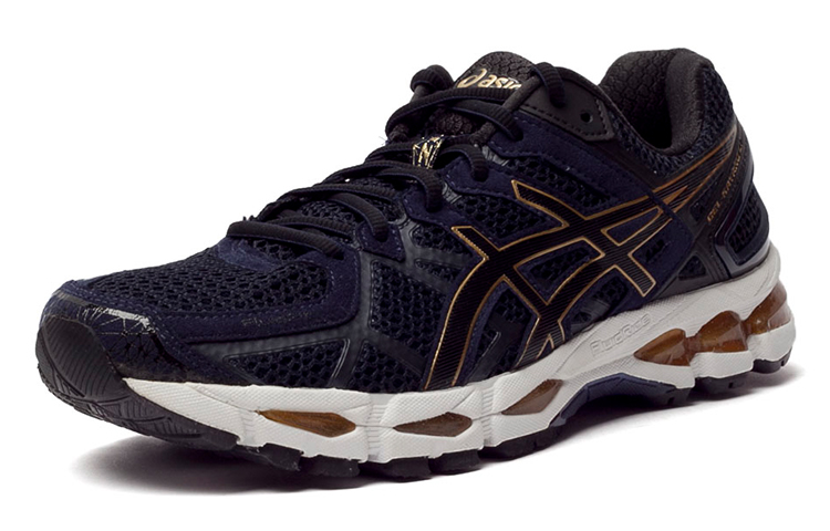 Lookbook ASICS Gel Kayano 21 'Biru Indigo Emas' T4H2N-4990