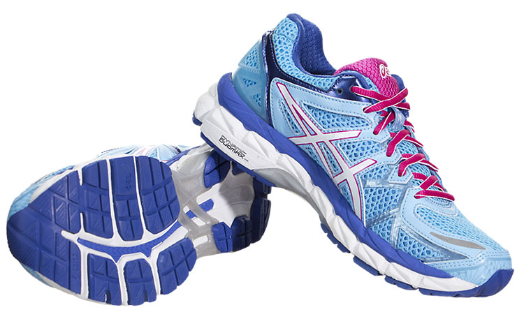 Shop ASICS Gel Kayano 21 'Biru Muda Pink Tua' T4H7N-4401