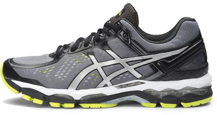 ASICS Gel Kayano 22 4E Lebar 'Arang Perak Limau' T549N-7393 Buy ASICS Gel Kayano 22 4E Lebar 'Arang Perak Limau' T549N-7393