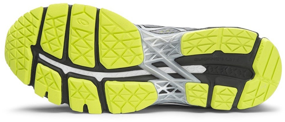 ASICS Gel Kayano 22 4E Lebar 'Arang Perak Limau' T549N-7393 Shop ASICS Gel Kayano 22 4E Lebar 'Arang Perak Limau' T549N-7393