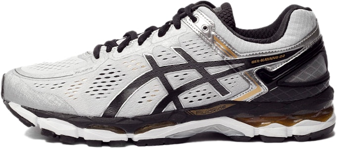 Asics Gel-Kayano 22 耐磨 低筒 跑步鞋 男款 黑白銀 Buy Asics Gel-Kayano 22 耐磨 低筒 跑步鞋 男款 黑白銀