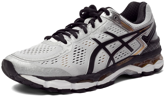 ASICS Gel-Kayano 22 'Silver Black' TJG938-9390 Lookbook ASICS Gel-Kayano 22 'Silver Black' TJG938-9390