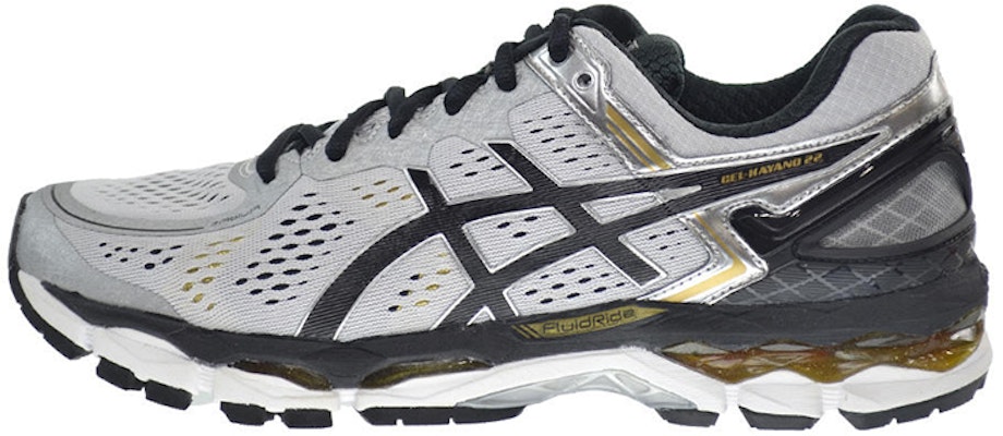 ASICS Gel Kayano 22 'Silver Black Gold' T547N-9390 Buy ASICS Gel Kayano 22 'Silver Black Gold' T547N-9390
