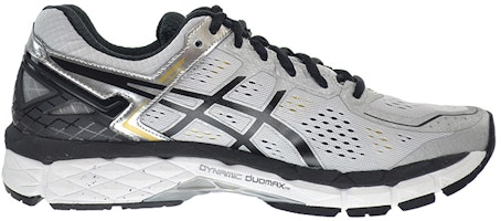 ASICS Gel Kayano 22 '银黑金' 运动鞋 T547N-9390 Order ASICS Gel Kayano 22 '银黑金' 运动鞋 T547N-9390