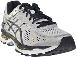 ASICS Gel Kayano 22 '银黑金' 运动鞋 T547N-9390 Lookbook ASICS Gel Kayano 22 '银黑金' 运动鞋 T547N-9390