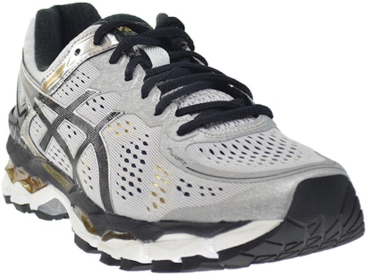 ASICS Gel Kayano 22 'Silver Black Gold' T547N-9390 Lookbook ASICS Gel Kayano 22 'Silver Black Gold' T547N-9390