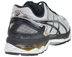 ASICS Gel Kayano 22 '银黑金' 运动鞋 T547N-9390 Shop ASICS Gel Kayano 22 '银黑金' 运动鞋 T547N-9390