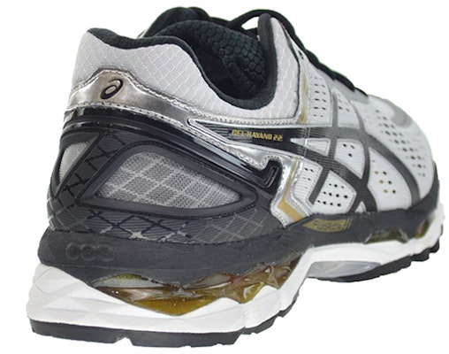 ASICS Gel Kayano 22 'Silver Black Gold' T547N-9390 Shop ASICS Gel Kayano 22 'Silver Black Gold' T547N-9390
