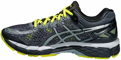 ASICS Gel Kayano 22 Lite Show 'Black Silver Flash Yellow' T5A1Q-9093 ASICS Gel Kayano 22 Lite Show 'Black Silver Flash Yellow' T5A1Q-9093