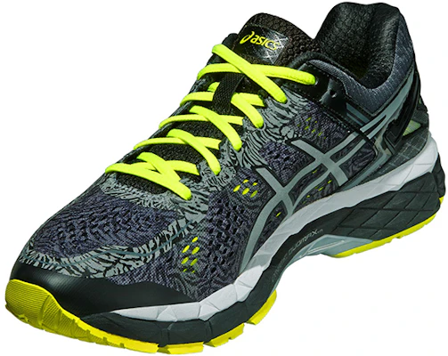 ASICS Gel Kayano 22 Lite Show ''Noir Argent Jaune Flash'' T5A1Q-9093 Lookbook ASICS Gel Kayano 22 Lite Show ''Noir Argent Jaune Flash'' T5A1Q-9093