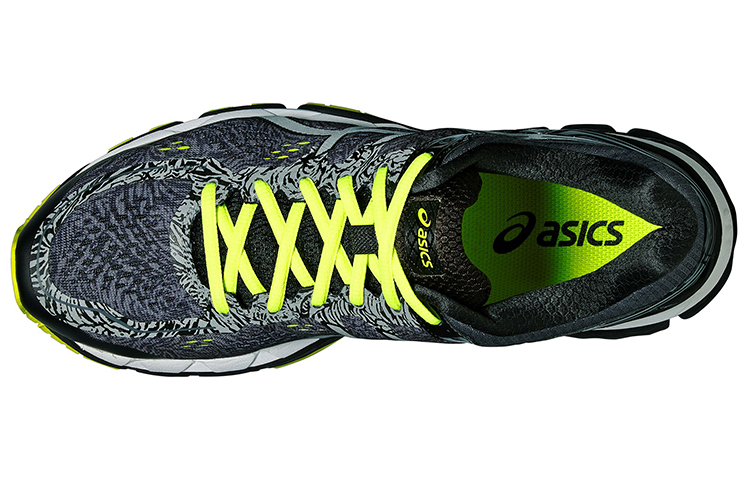 Shop ASICS Gel Kayano 22 Lite Show ''Noir Argent Jaune Flash'' T5A1Q-9093