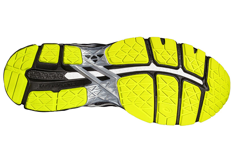 Details for ASICS Gel Kayano 22 Lite Show ''Noir Argent Jaune Flash'' T5A1Q-9093